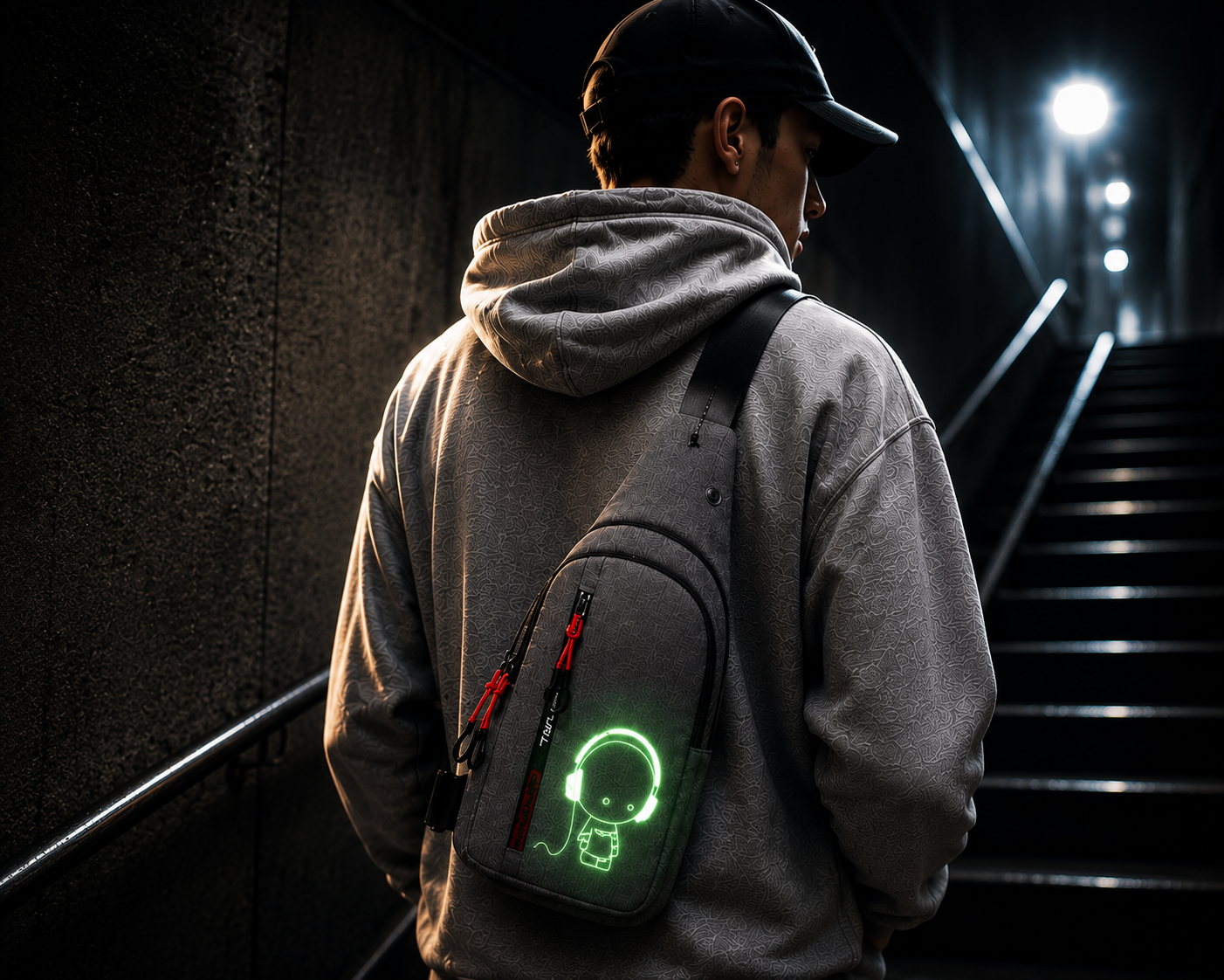 Glow Pack Pro™ – Självlysande crossbody bag