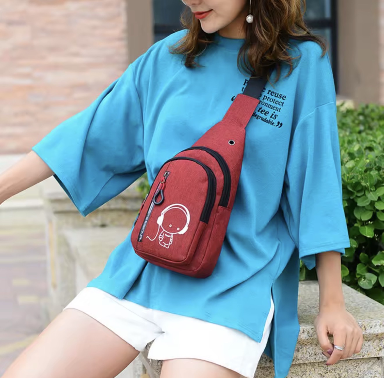 Glow Pack Pro™ – Självlysande crossbody bag