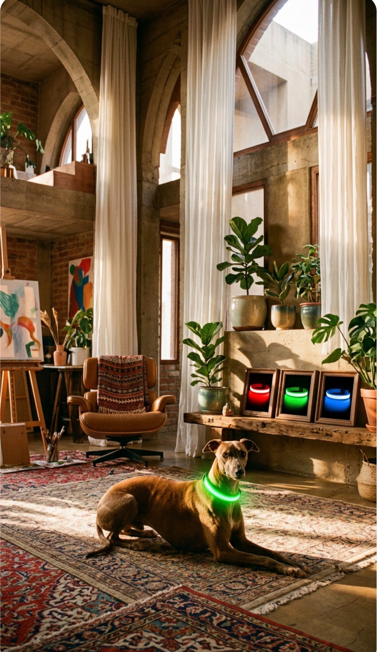 GlowDog™ – Lysende hundehalsbånd