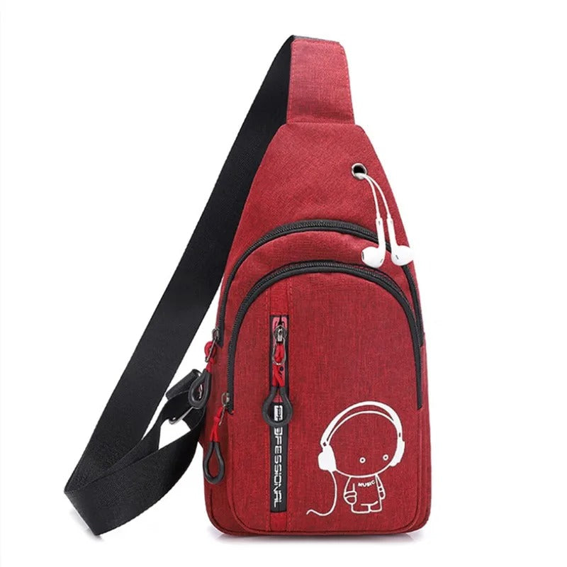 Glow Pack Pro™ – Selvlysende crossbody bag